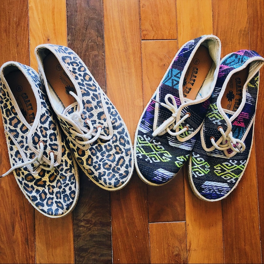 Crazy Train sneakers double feature